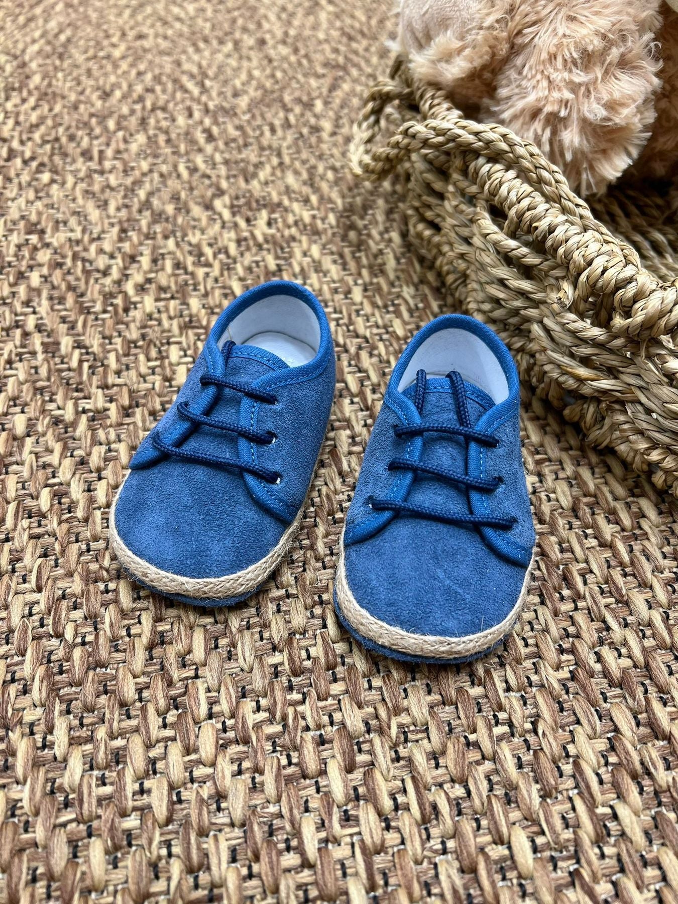 Espadrillas stringata Bimbo AVORIO A3020 -  NANU' BABY