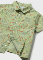 Camicia Bimbo Verde 1114/32 by MAYORAL