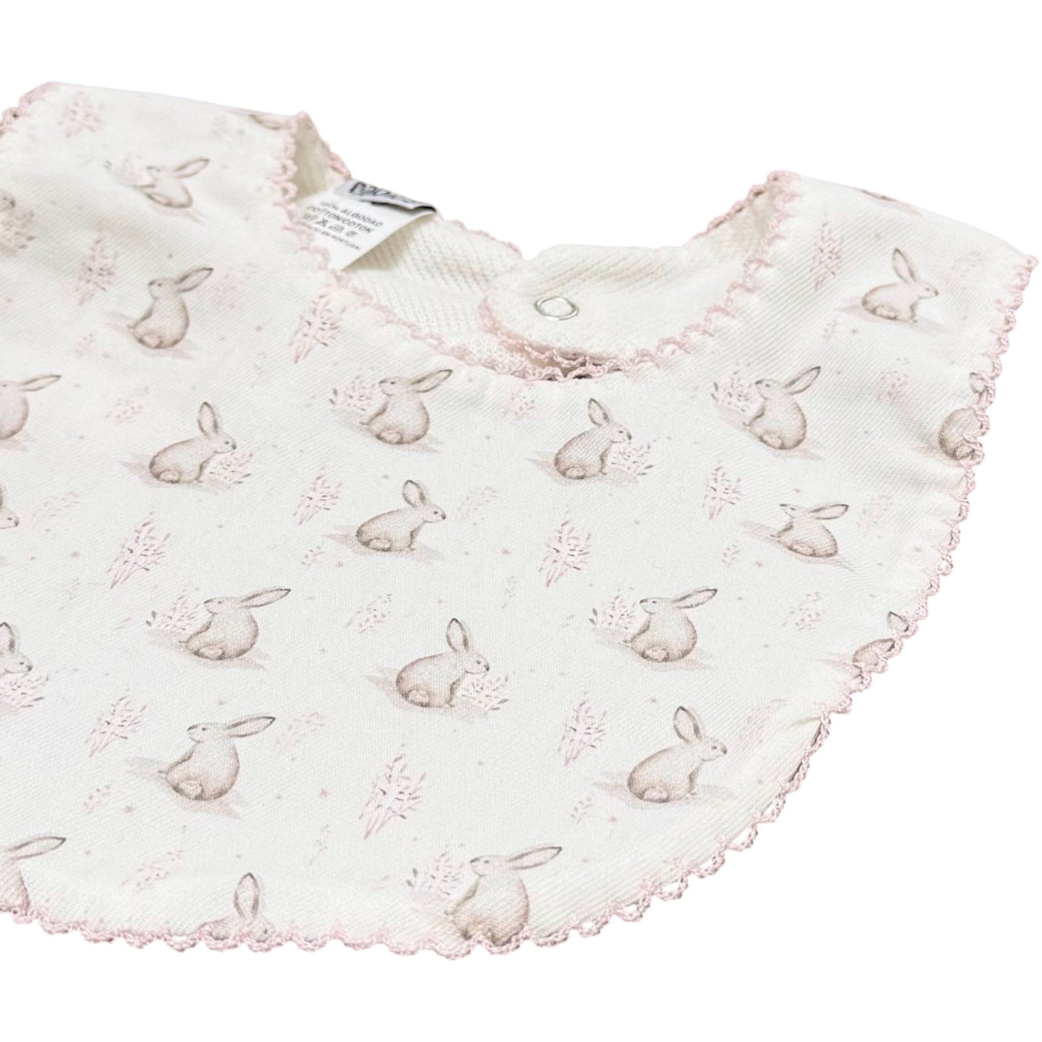 Baby Girl Bib Pink 6627/R