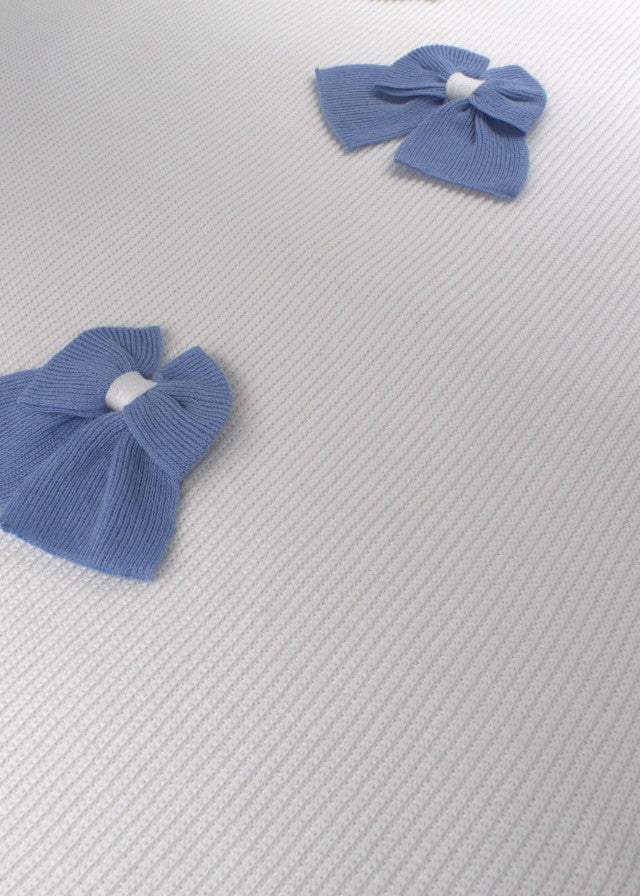 Coperta Neonato Bianco INGLESE/200-B by BABY LORD