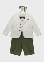 Completo Cerimonia Bimbo Verde MN508437/4834D by COLORICHIARI