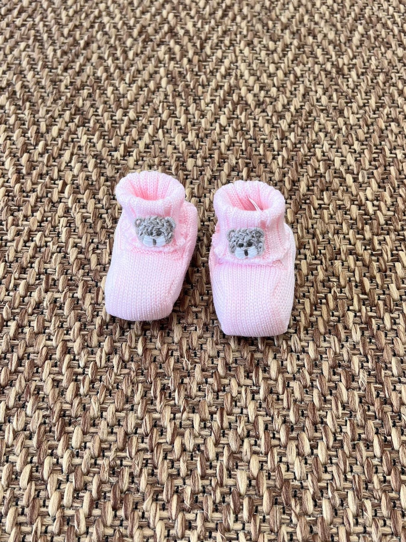 Babbucce Amore Neonata ROSA IB65S/R -  NANU' BABY