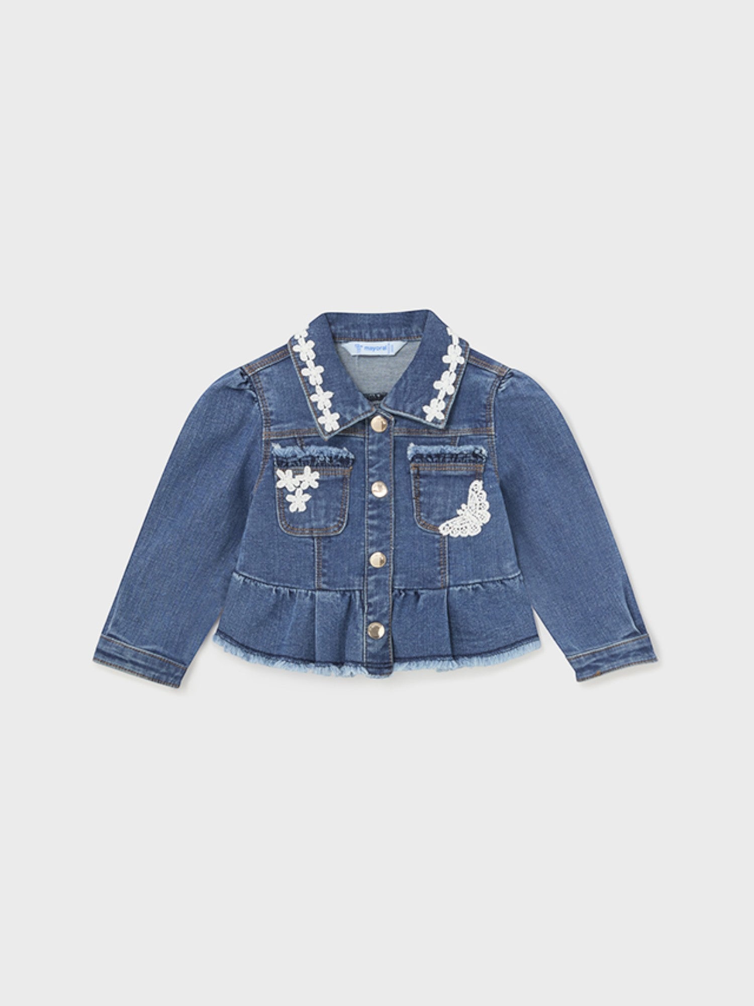 Giubbotto jeans Bimba JEANS 1480/004 -  NANU' BABY
