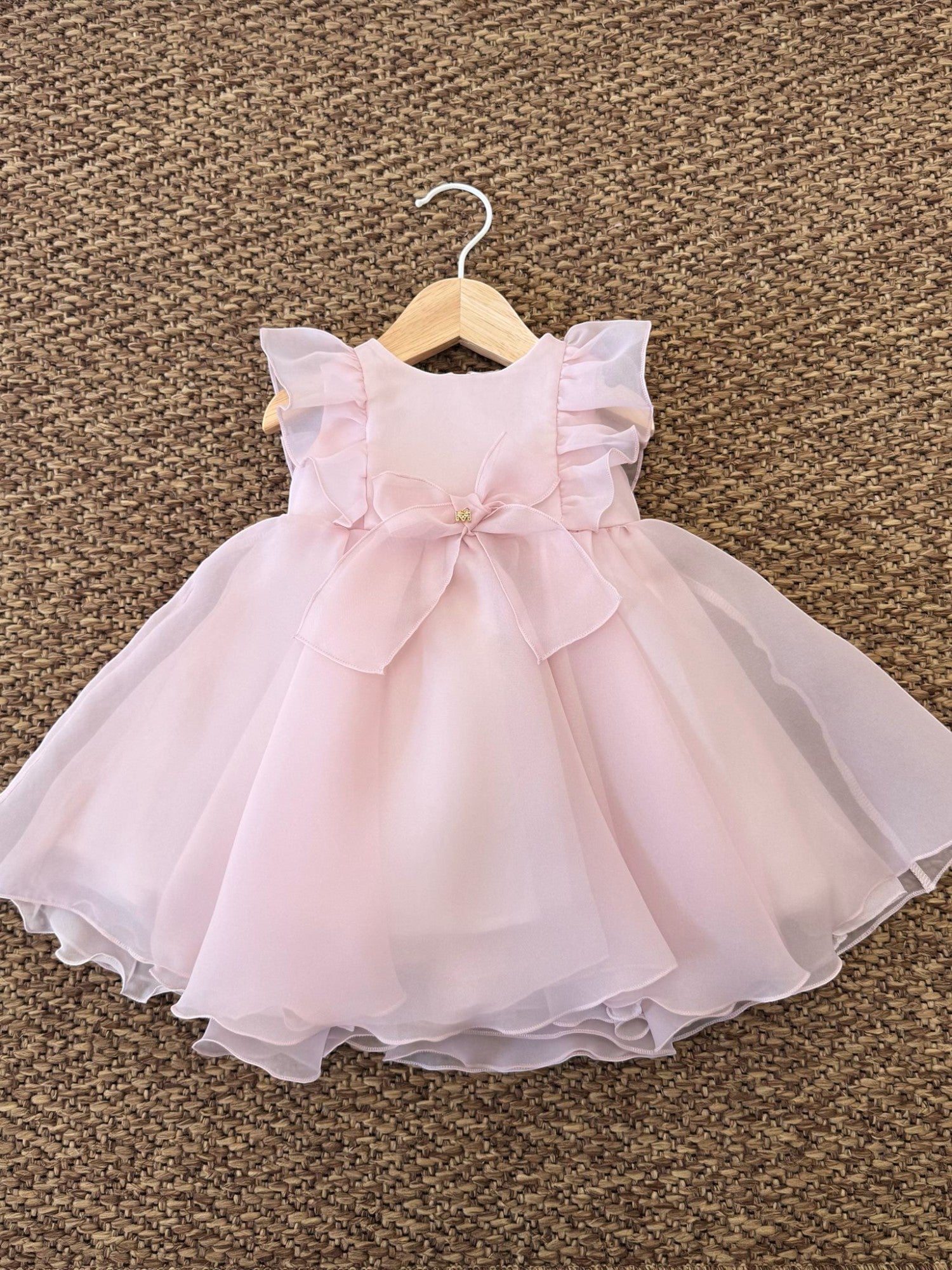 Abito cerimonia Bimba ROSA ER329/R -  NANU' BABY