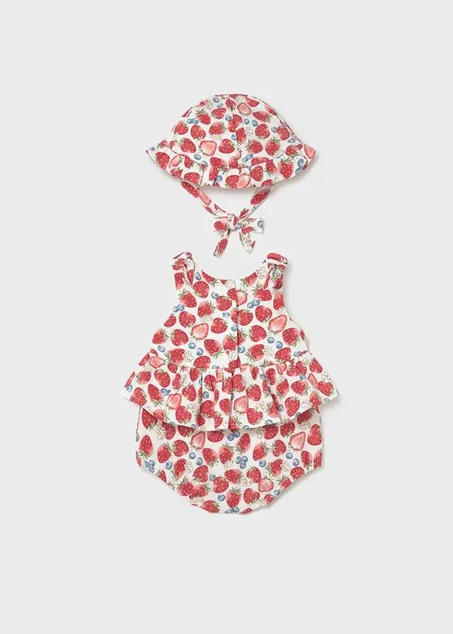 Pagliaccetto Bimba Rosso 1632/25 by MAYORAL