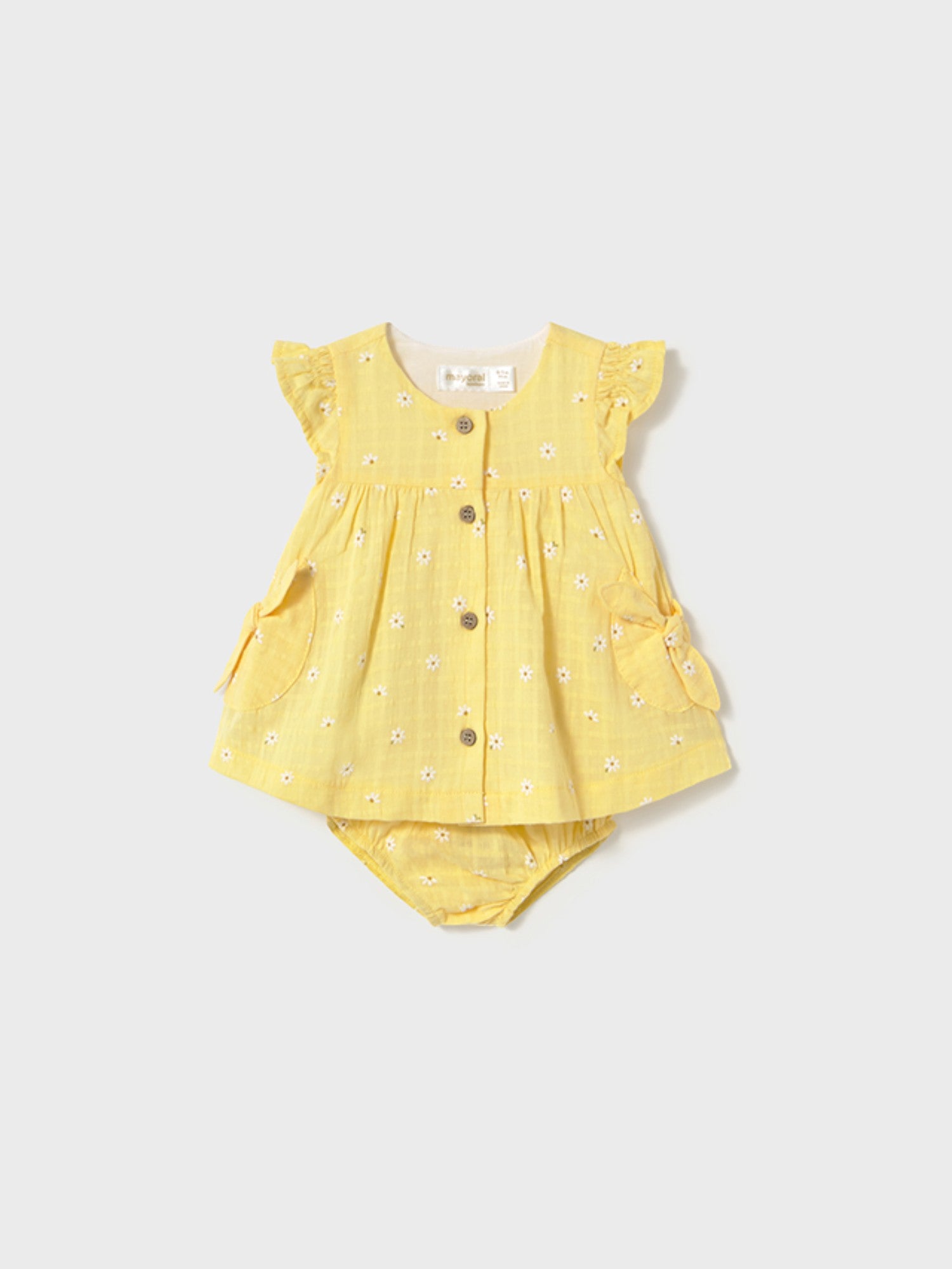 Abito Bimba GIALLO 1851 /G -  NANU' BABY