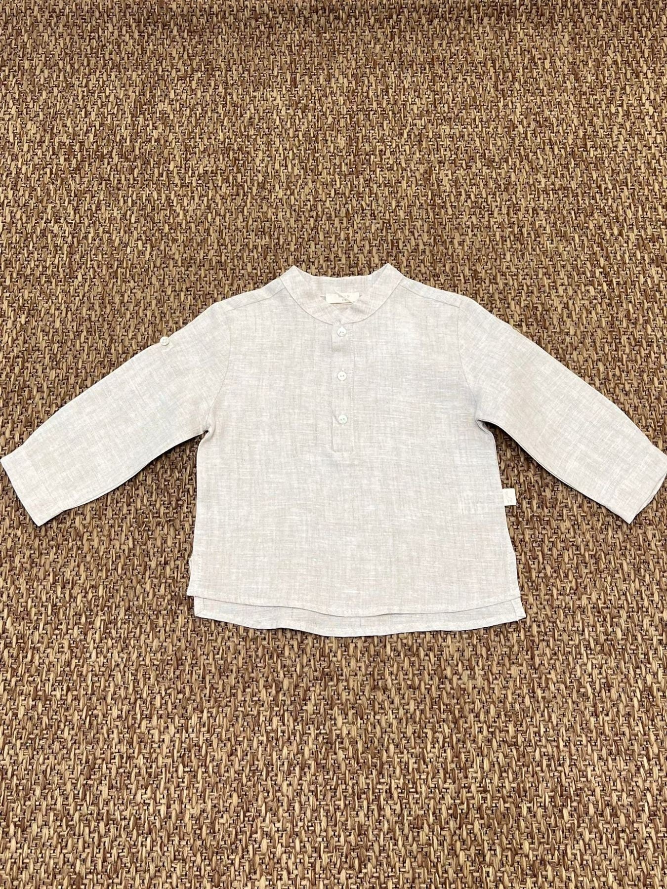 Camicia Fresh Bimbo BEIGE FRESH FR87B -  NANU' BABY