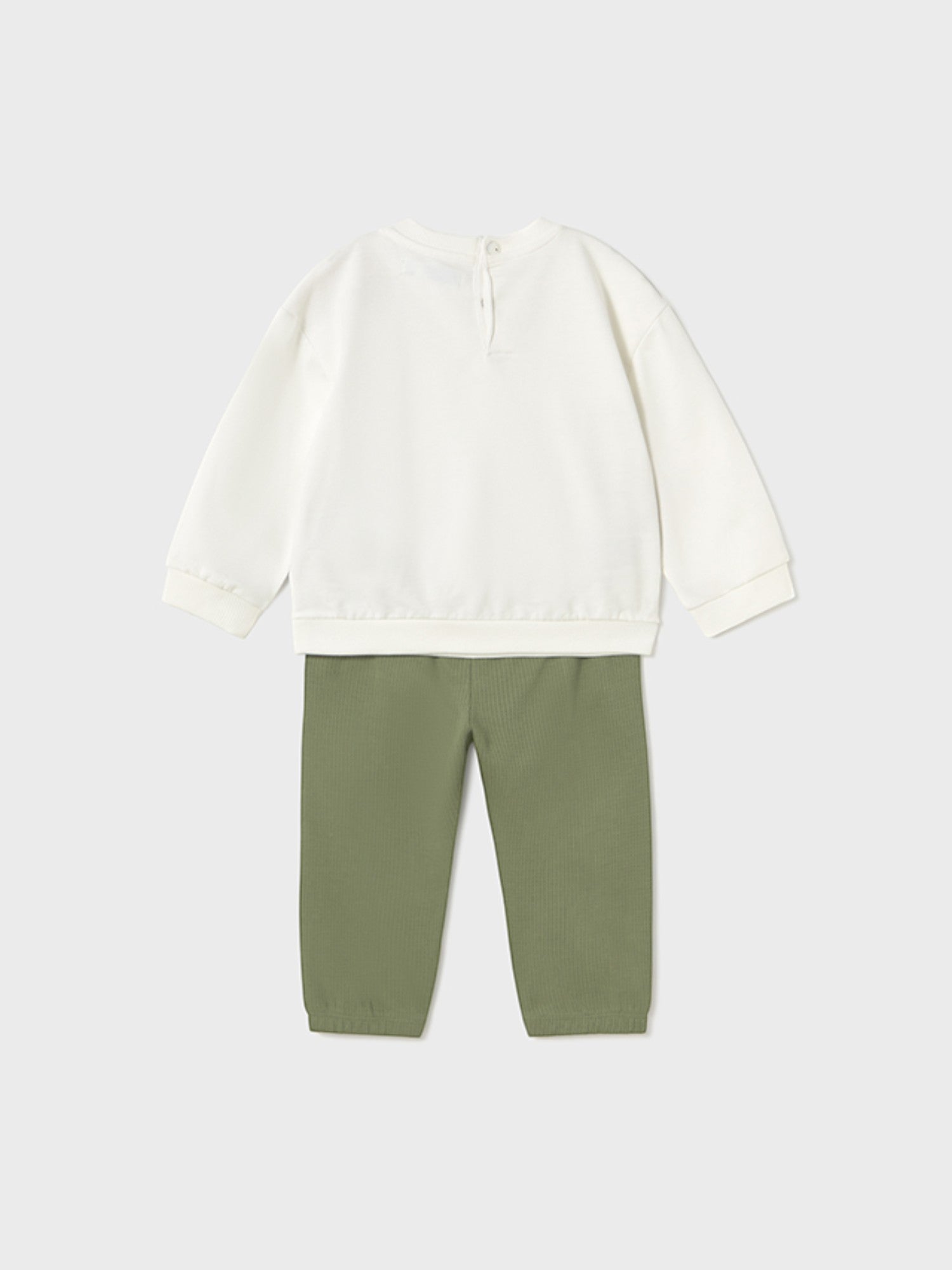 Tuta pullover Bimbo VERDE 1841/29 -  NANU' BABY
