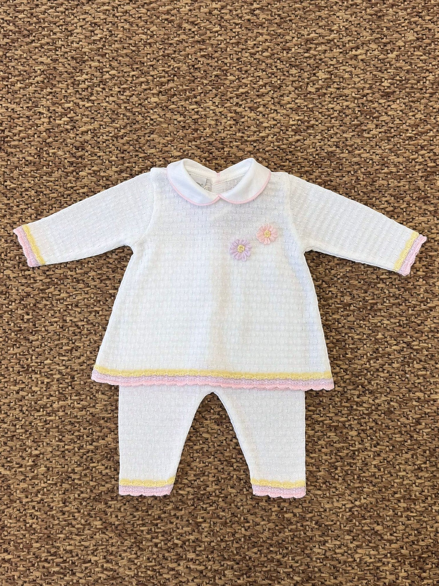Completo nascita Neonata BIANCO EB1519/G -  NANU' BABY