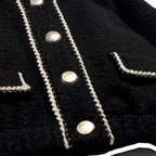 Giacca Bimba Nero 5843/8 by ABEL & LULA