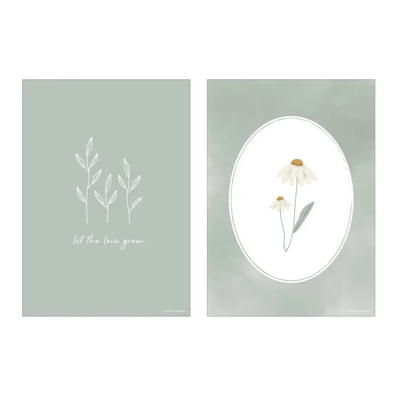 Poster A3 Verde PW10810810 by LITTLE DUTCH
