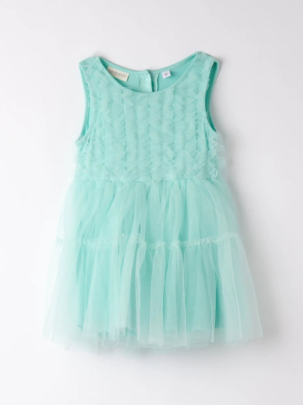 Abito Bimba Verde 0B338/4634 by SARABANDA