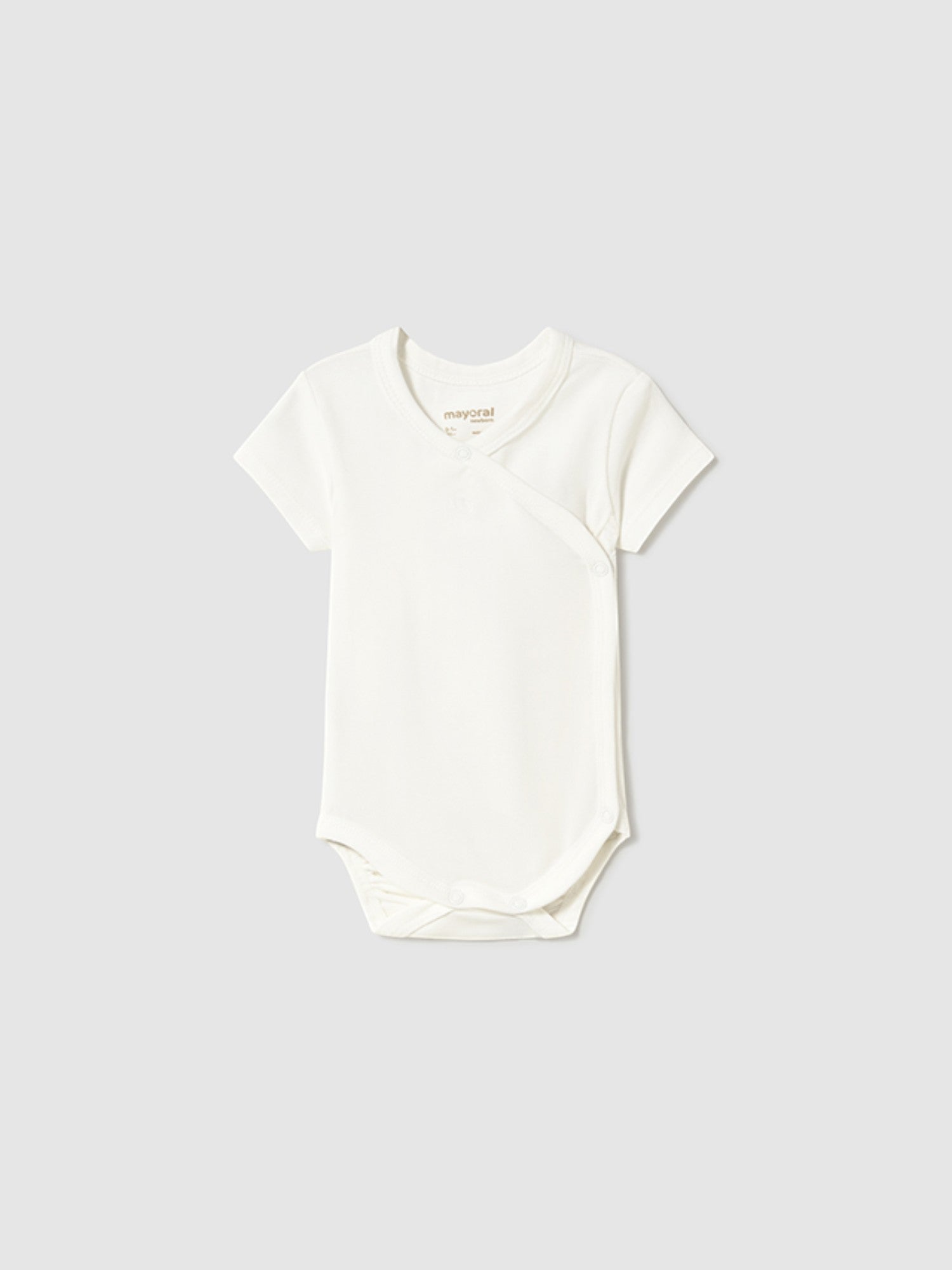 Body manica corta Neonato NATURAL 1703 /N -  NANU' BABY