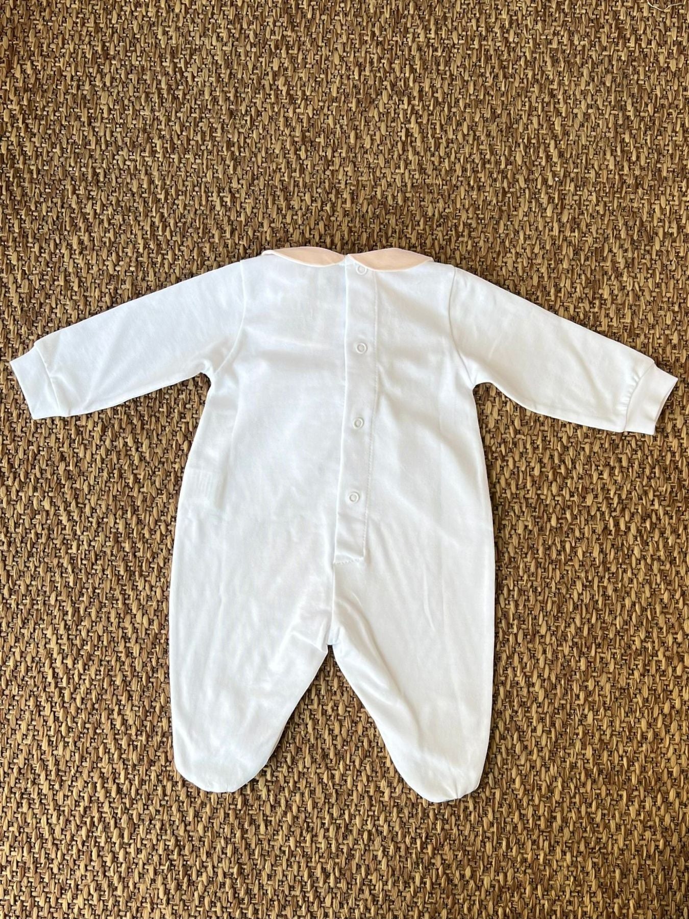Tutina Neonata BIANCO EP2314 -  NANU' BABY