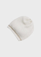 Cuffia Neonato Avorio EK5771/A by MARLU'