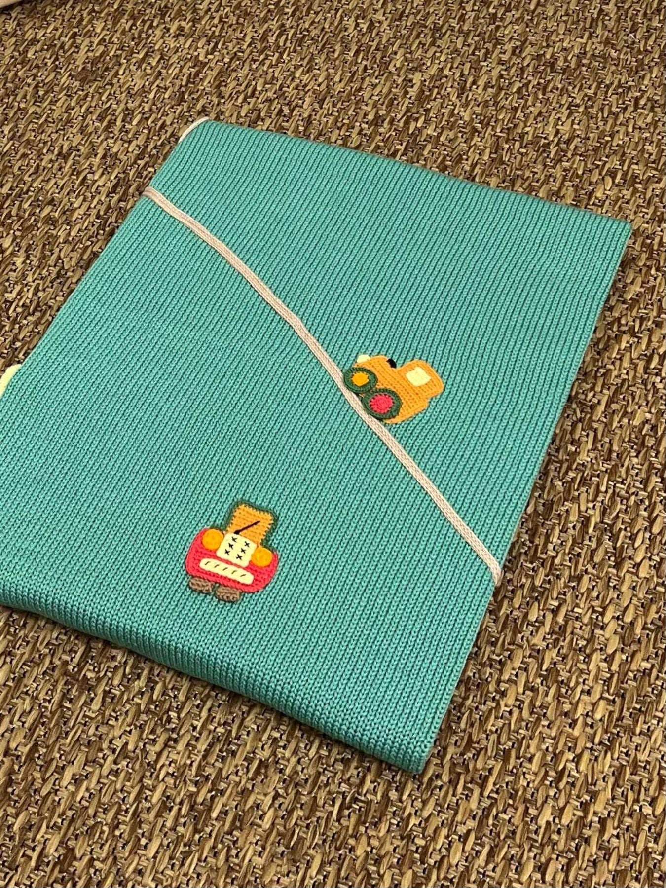 Coperta Neonato VERDE CETIN/CO-V -  NANU' BABY