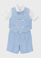Completo Cerimonia Bimbo Panna G3441/55 by BABY A