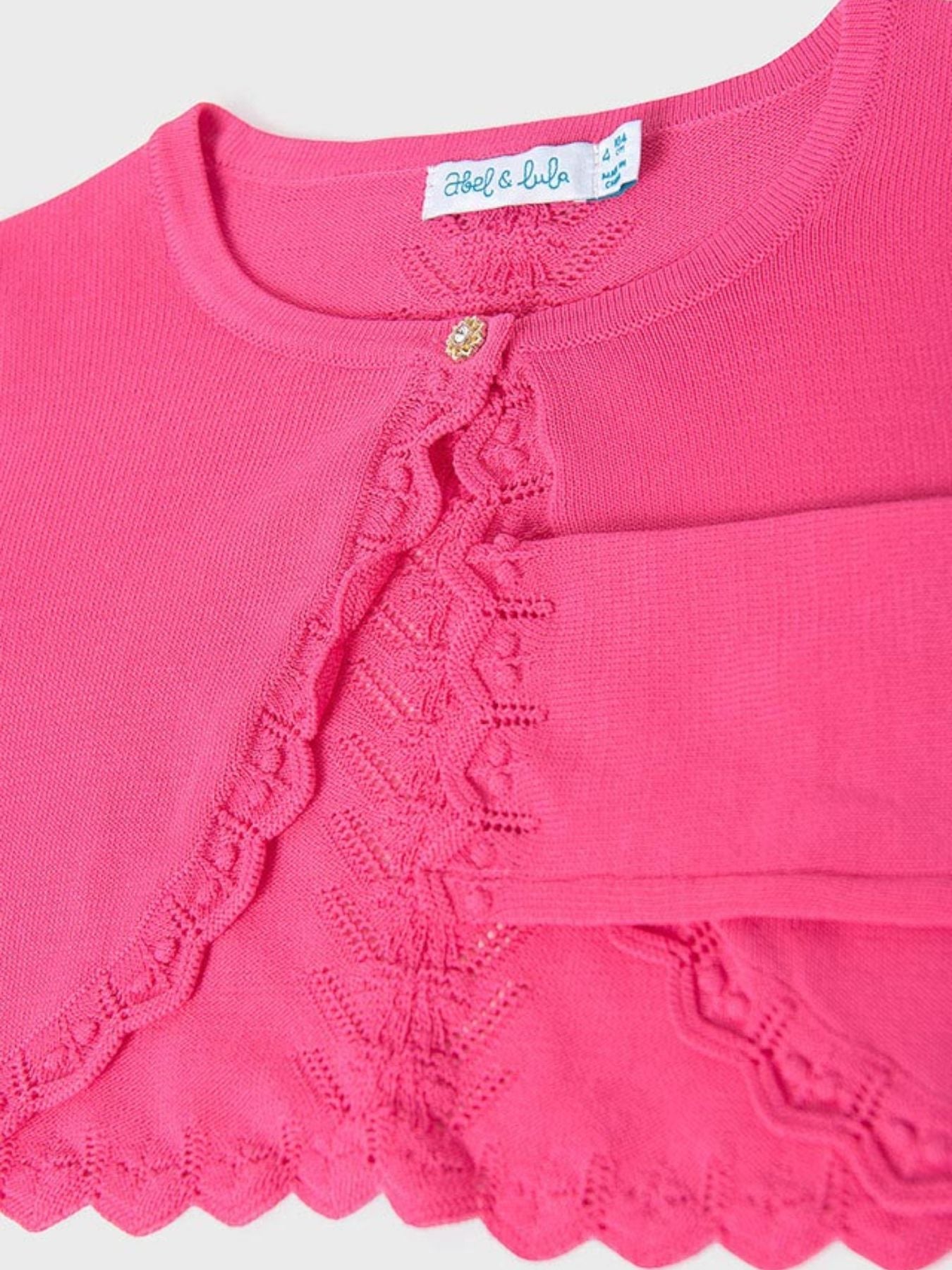 Bolero tricot Bimba FUCSIA 5366/F -  NANU' BABY