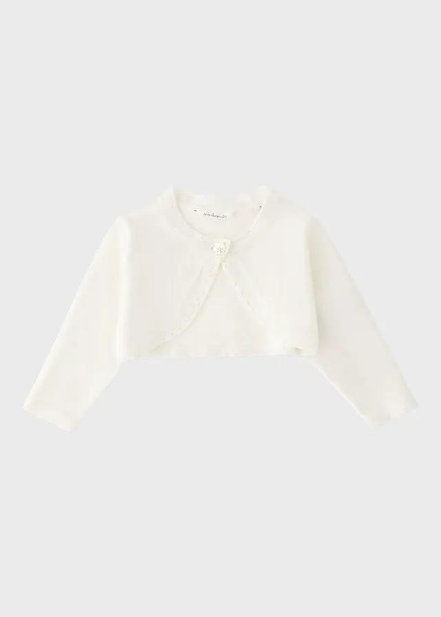 Cárdigan Niña Blanco Perla Poliéster 3G705/00