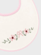 Bavetta Neonata Rosa C64608/1/2 by COCCODE'