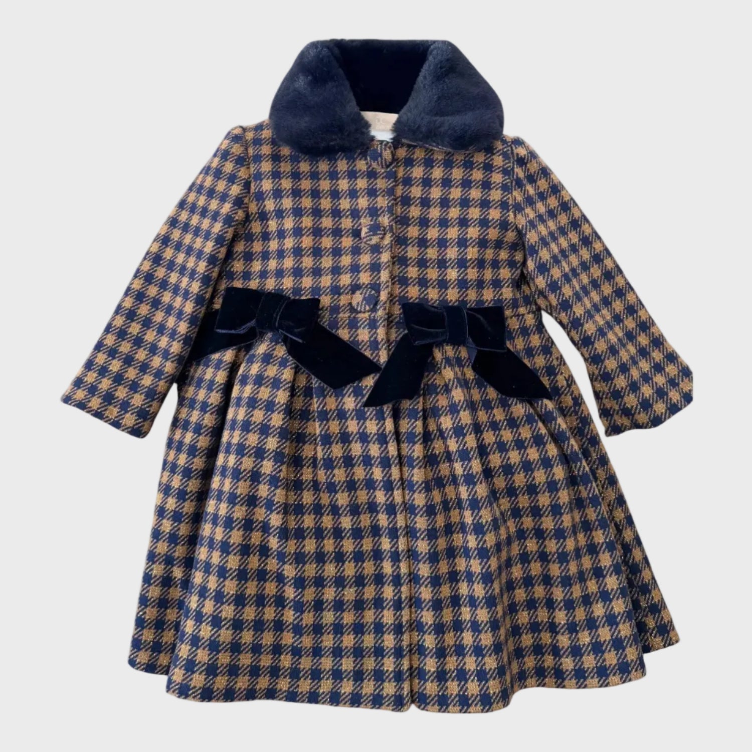 Cappotto Bimba Blu GG41I by GUGU GAGA