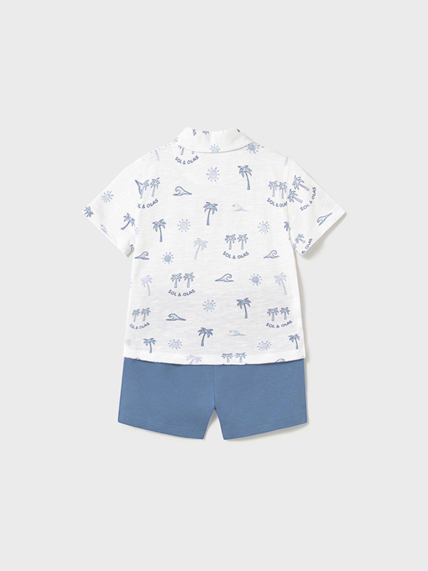 Compl. polo stampa Bimbo AZZURRO 1657/35 -  NANU' BABY