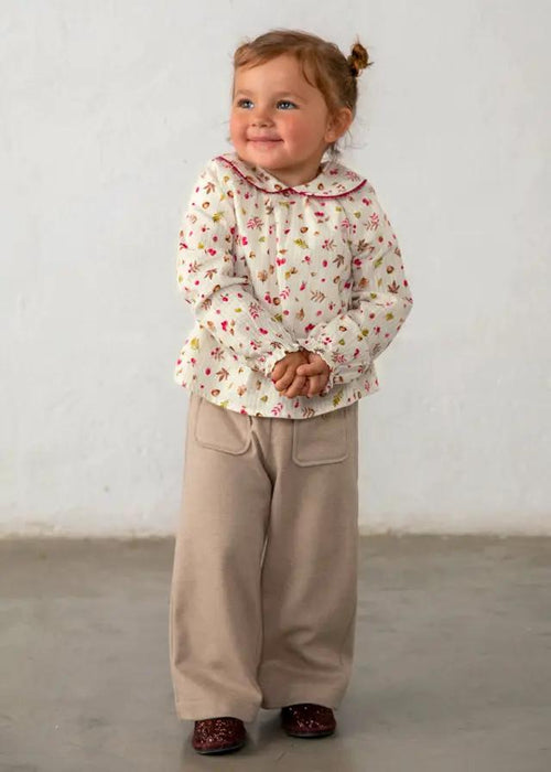 Blusa texture Bimba Ecru 2115/29 by MAYORAL