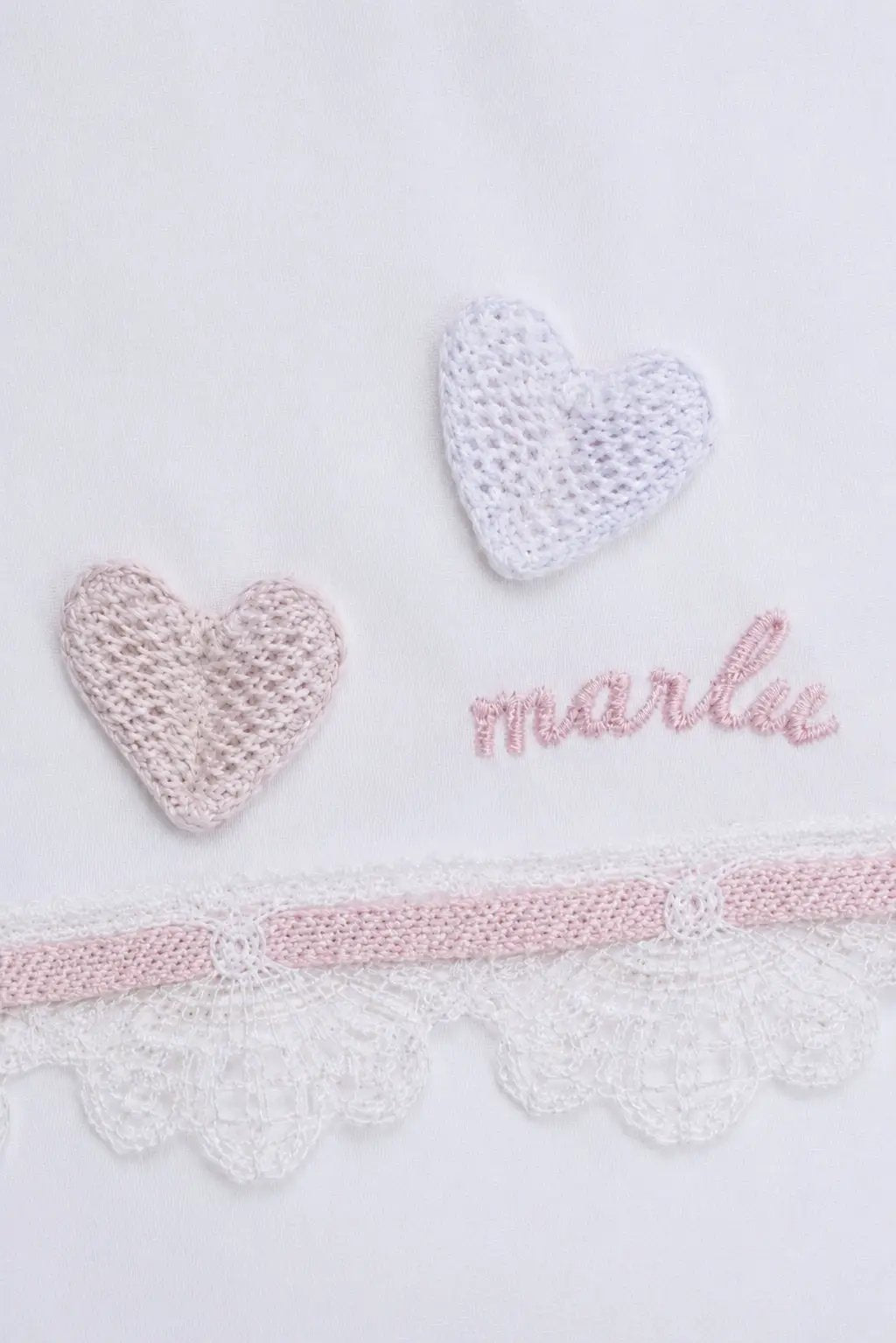Lenzuolino Neonata Rosa IS16LE/R by MARLU'