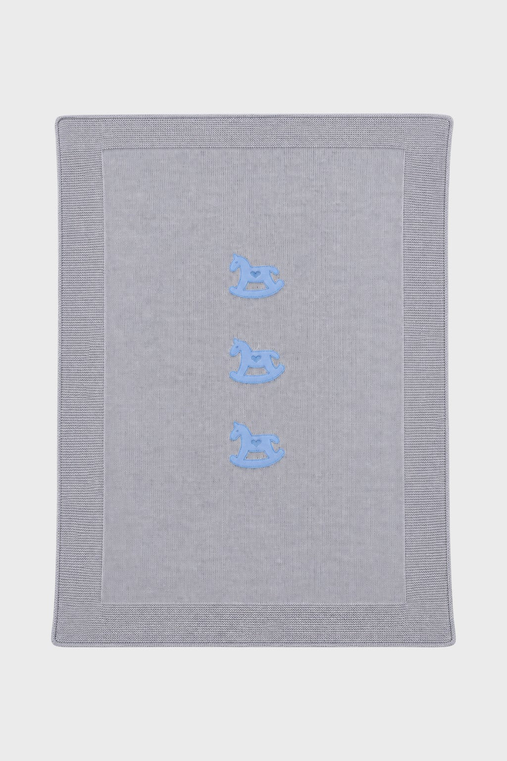 Couverture Bébé Gris CHEVAL/120