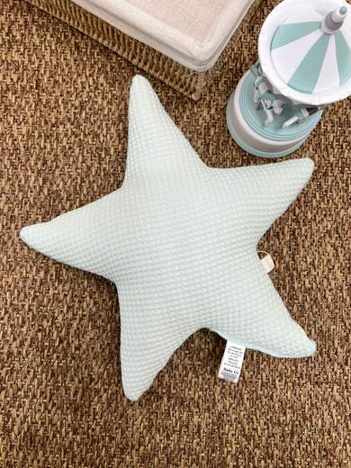 Cuscino in cotone a forma di stella  VERDE NEST NT65/V -  NANU' BABY