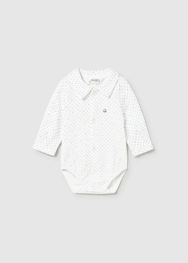 Camicia Bimbo Ecru 2727/32 by MAYORAL