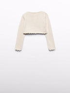 Giacca Bimba Ecru 5382 /32 by ABEL & LULA
