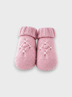Babbucce Neonata Rosa NIDO D'APE 712/5730 by BABY LORD