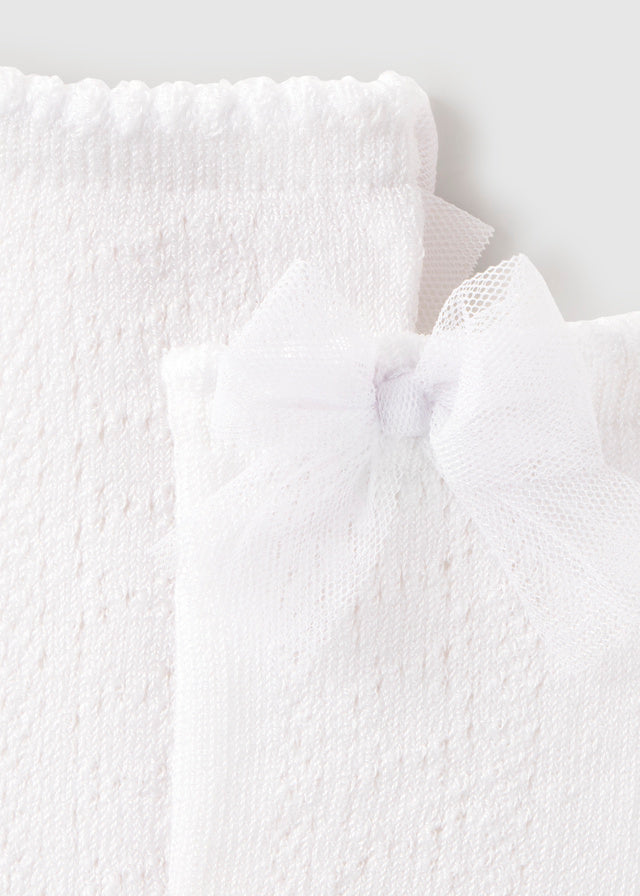 Calze Bimba Bianco 10138/27 by MAYORAL