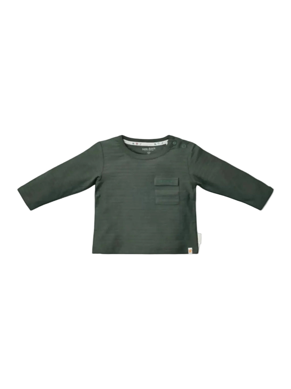 T-shirt Bimbo Verde CL25091061 by LITTLE DUTCH