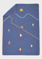 Coperta Neonato Blu CETIN/CO by PICCOLA GIUGGIOLA