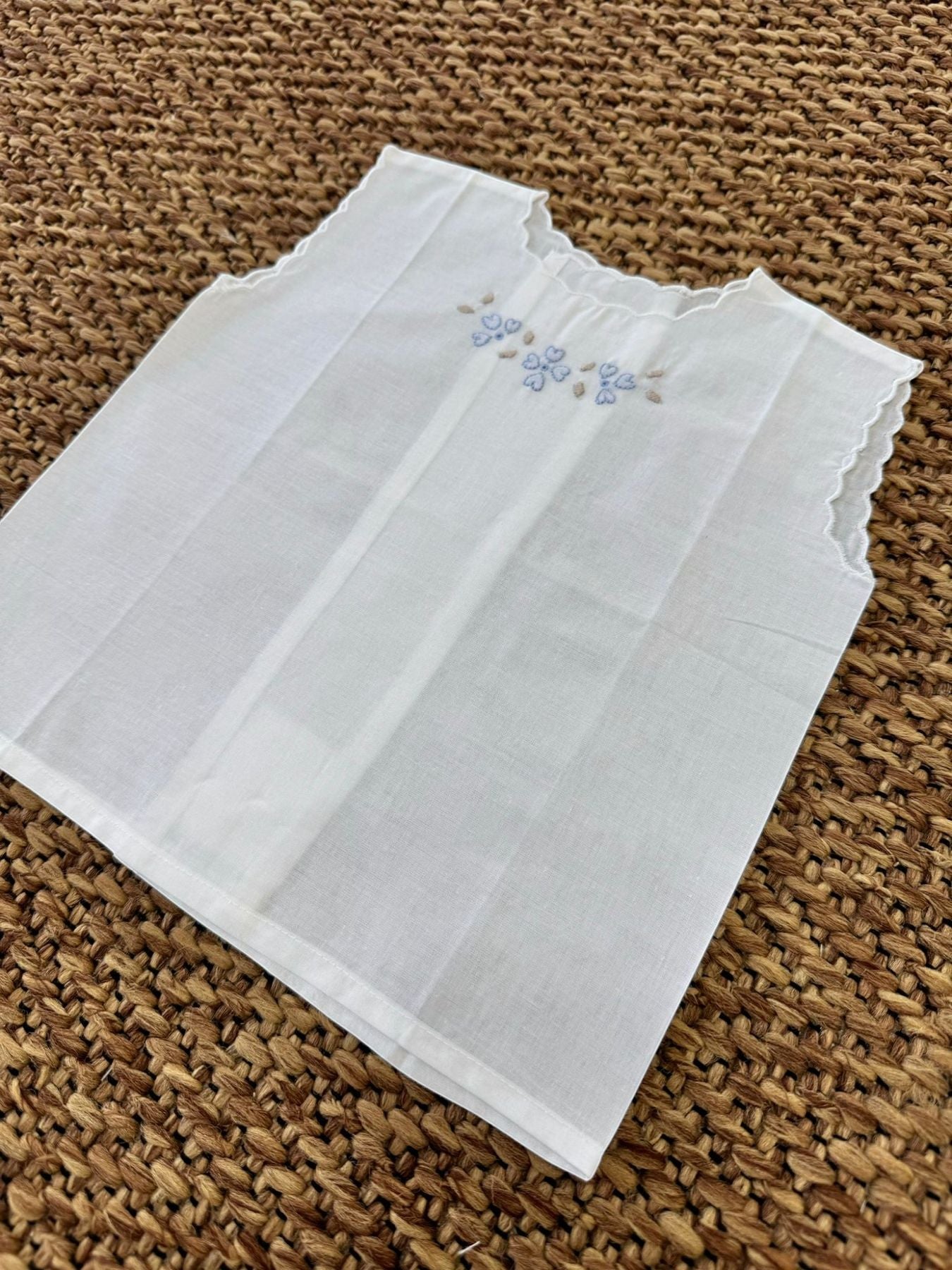 CAMICINA BATISTA Neonato AZZURRO CA19A -  NANU' BABY