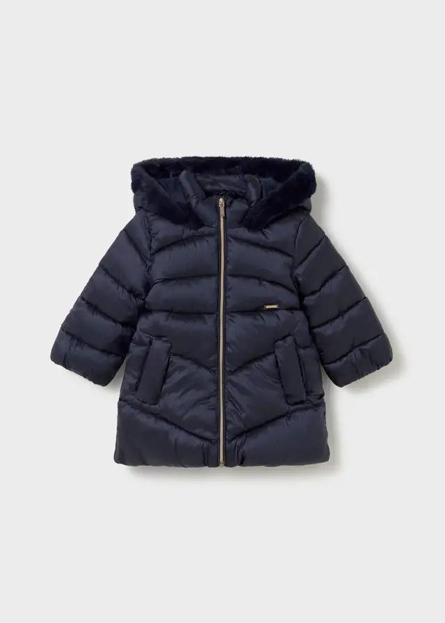 Cappotto Bimba Blu 2440/29 by MAYORAL