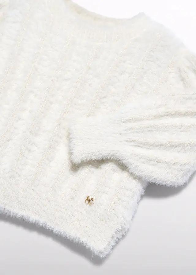 Maglia Bimba Bianco 5801/53 by ABEL & LULA