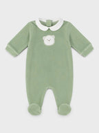 Tutina Neonata Verde C64008/V-A by COCCODE'