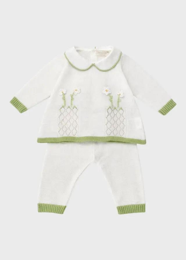 Completo nascita Neonata Bianco 7567 by BIMBALO'