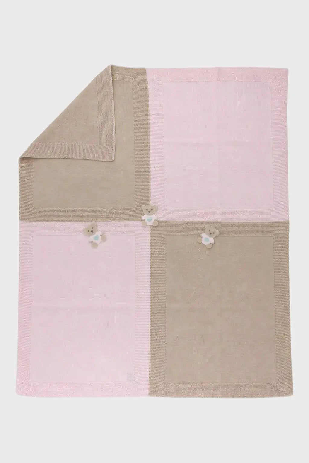 Coperta Neonata Rosa EK6080/R by MARLU'
