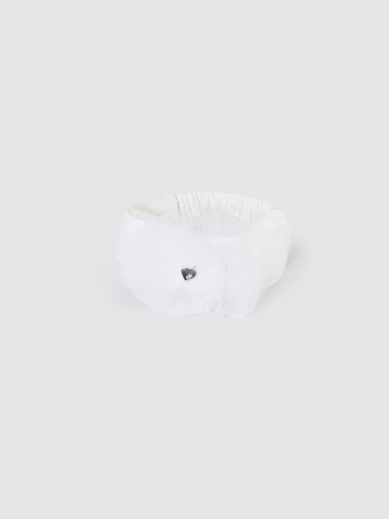 Fascia elegante  BIANCO 9728/B -  NANU' BABY