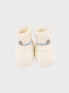 Babbucce Neonato Bianco 8242 by BIMBALO'