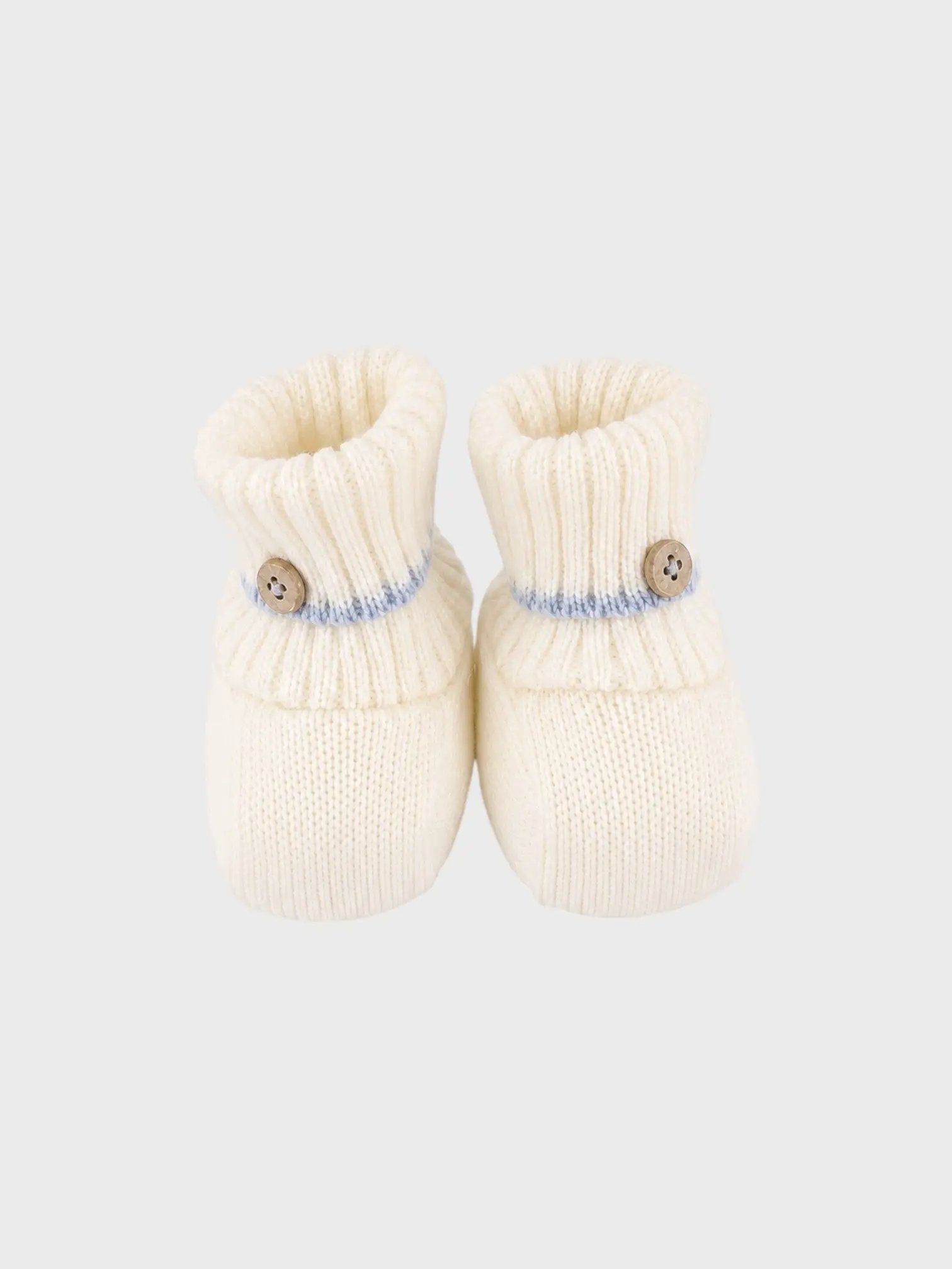 Babbucce Neonato Bianco 8242 by BIMBALO'