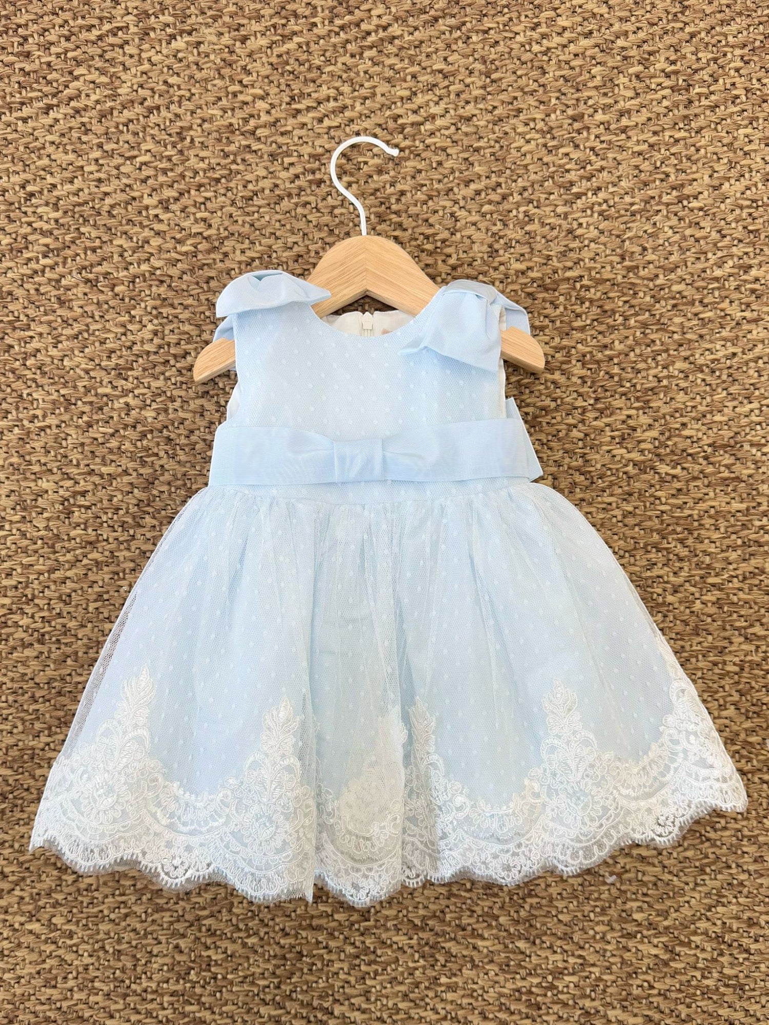 Abito Cerimonia dritto Bimba CIELO GG25D03I/C -  NANU' BABY