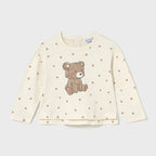 T-shirt Bimba Panna 2077/83 by MAYORAL
