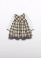 Abito Bimba Marrone 5513/7 by ABEL & LULA