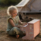 Pianoforte in legno Multicolore LD7477 by LITTLE DUTCH