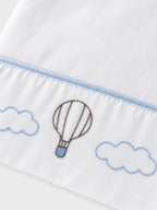 Drap de berceau bébé blanc EB67LE